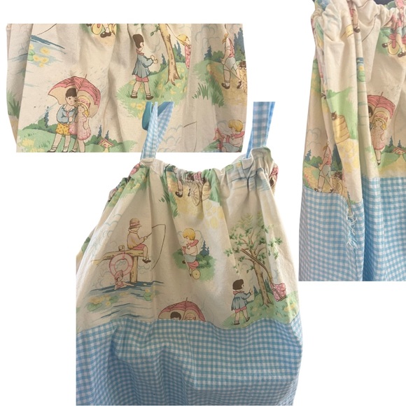 Handmade Vintage Babydoll Dress - Picture 2 of 2